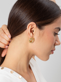 Серьги-кольца Famo модель SER-26_01 Фото