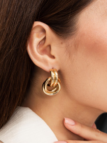 Серьги-кольца Famo модель SER-38_01 Фото