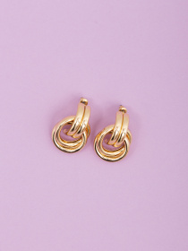 Серьги-кольца Famo модель SER-38_01 Фото