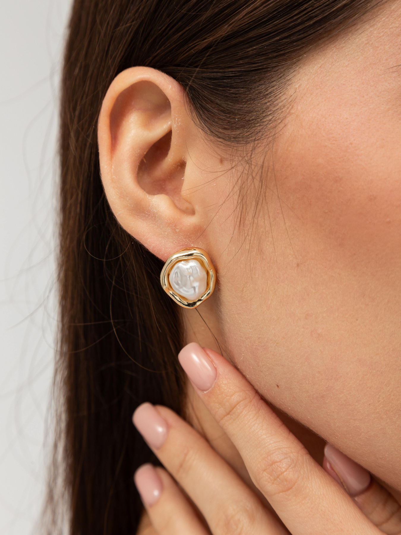 Серьги-гвоздики Famo модель SER-54_01 Фото