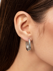 Серьги-кольца Famo модель SER-57_01 Фото