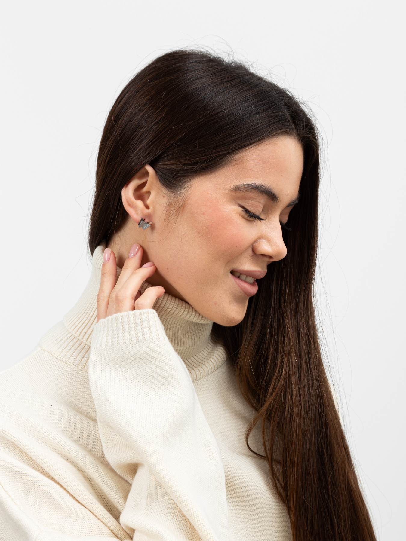 Серьги-гвоздики Famo модель SER-12700_01 Фото