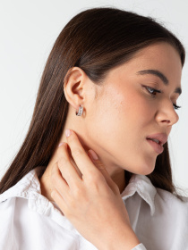 Серьги-кольца Famo модель SER-12968_01 Фото