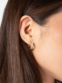 Серьги-кольца Famo модель SER-12968_02 Фото