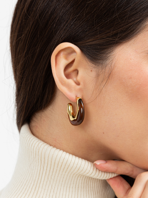 Серьги-кольца Famo модель SER-13231_01 Фото