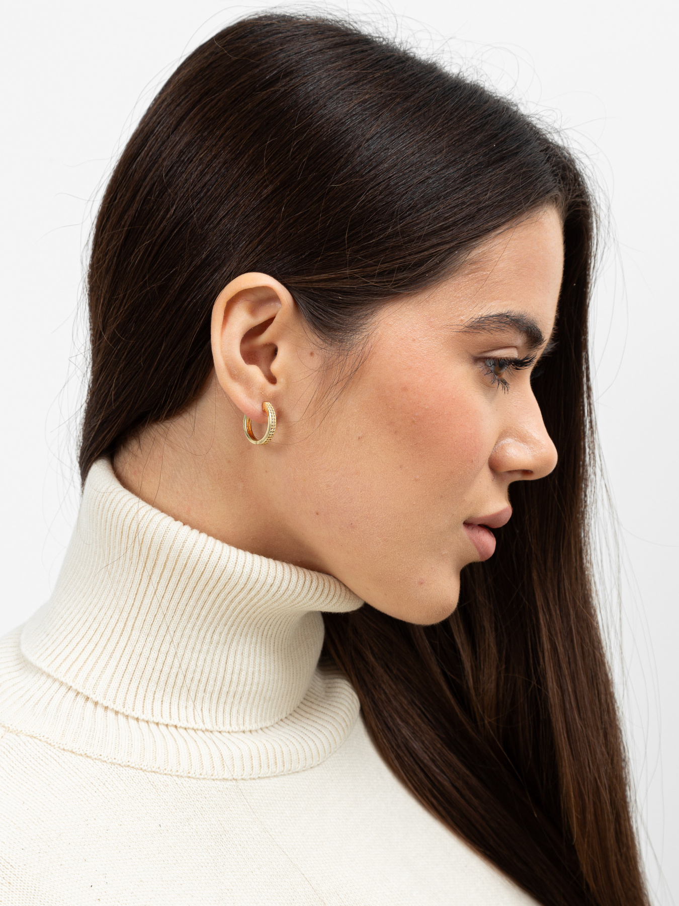 Серьги-кольца Famo модель SER-12381_01 Фото