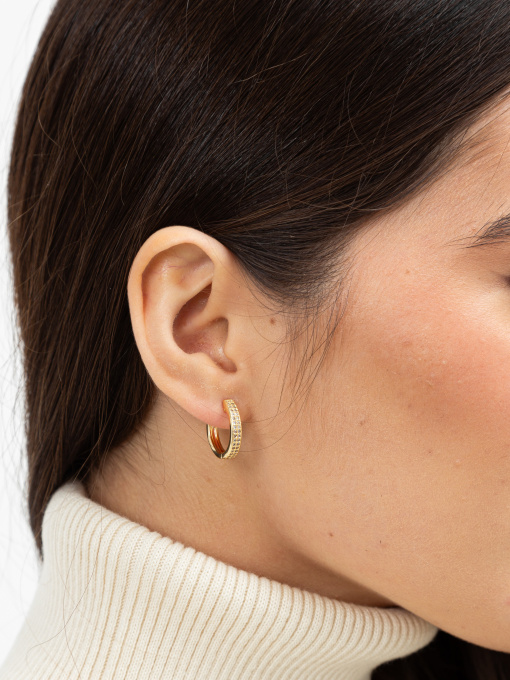 Серьги-кольца Famo модель SER-12381_01 Фото