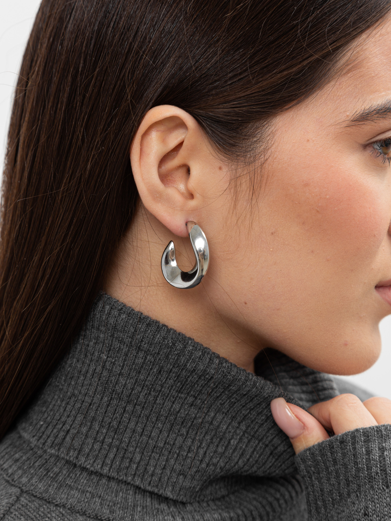 Серьги-кольца Famo модель SER-13074_02 Фото