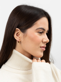 Серьги-кольца Famo модель SER-13256_01 Фото