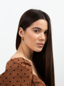 Серьги-кольца Famo модель SER-12785_02 Фото