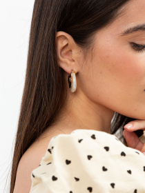 Серьги-кольца Famo модель SER-13231_02 Фото