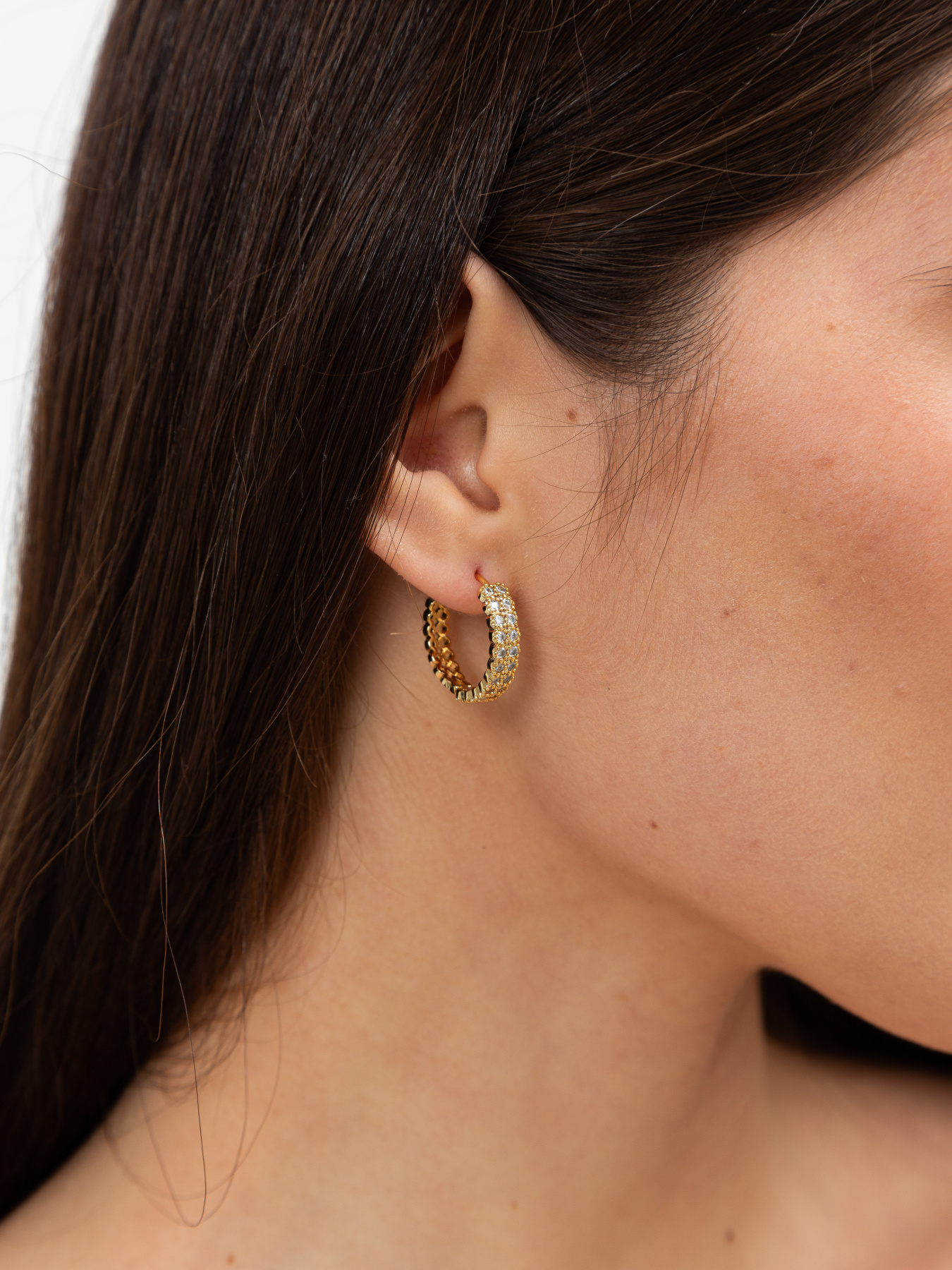 Серьги-кольца Famo модель SER-12391_01 Фото