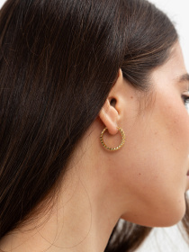 Серьги-кольца Famo модель SER-12391_01 Фото