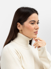 Серьги-кольца Famo модель SER-13191_01 Фото