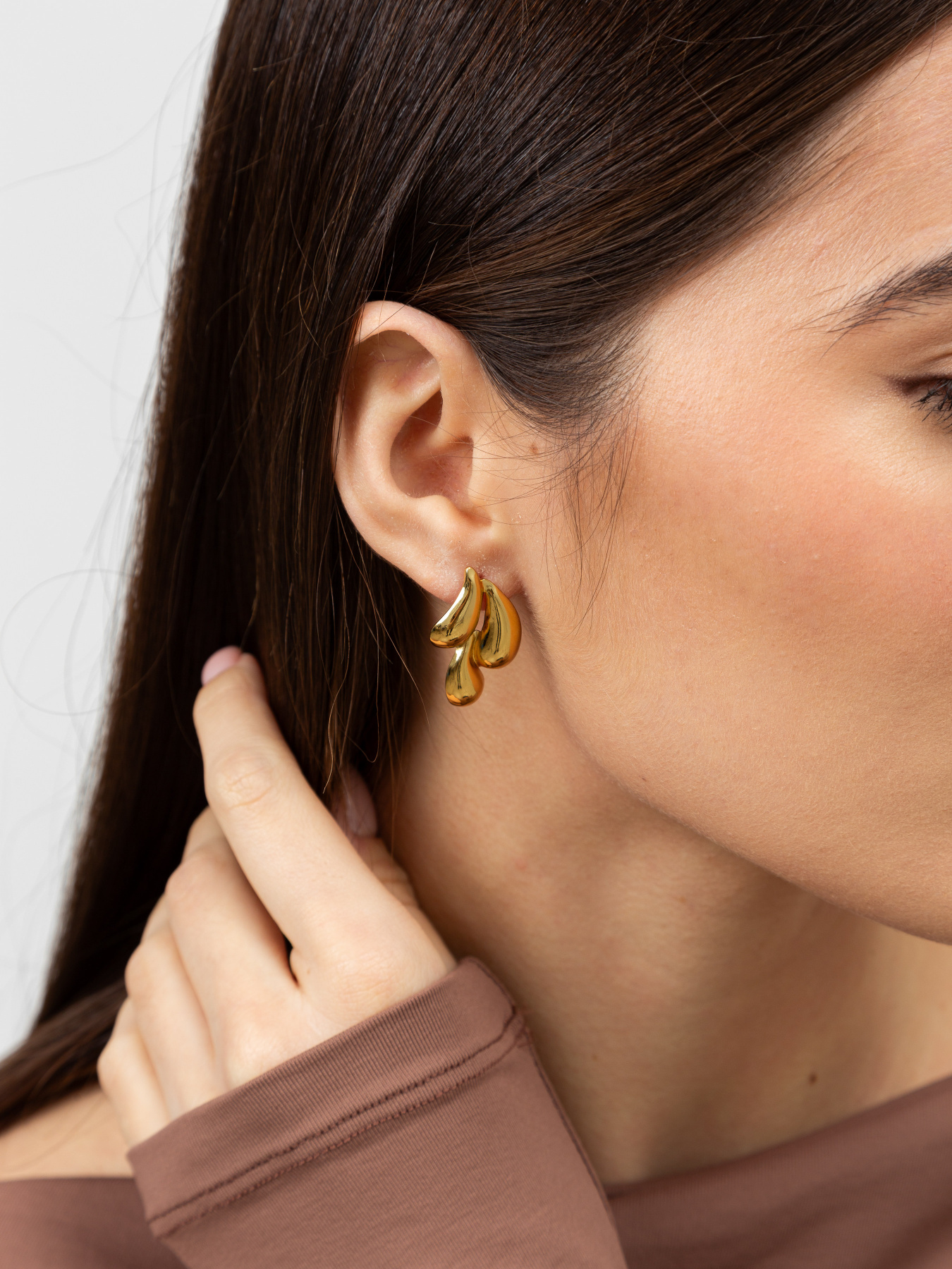 Серьги-гвоздики Famo модель SER-75_01 Фото