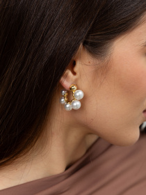 Серьги-кольца Famo модель SER-85_01 Фото