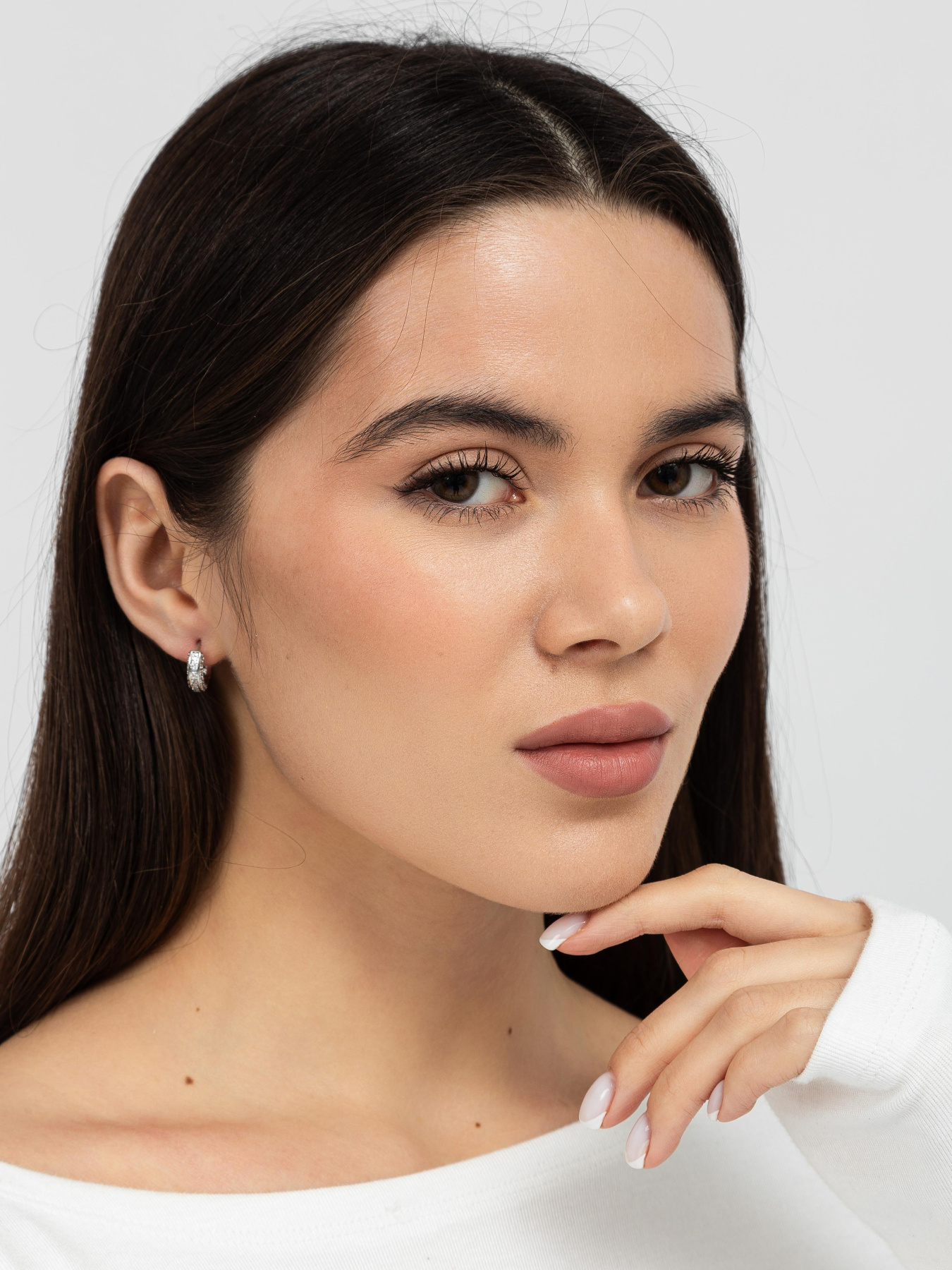 Серьги-кольца Famo модель SER-12848_01 Фото