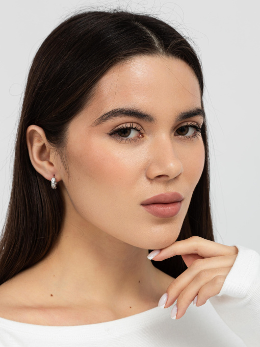 Серьги-кольца Famo модель SER-12848_01 Фото