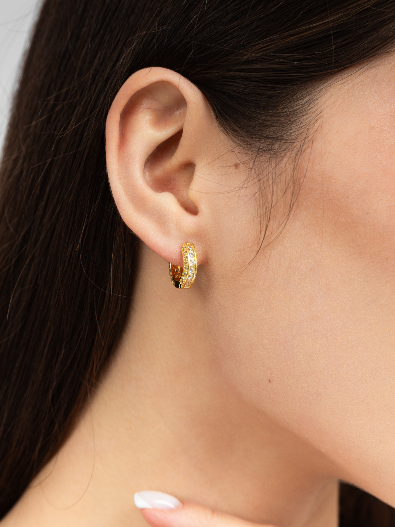 Серьги-кольца Famo модель SER-12848_02 Фото