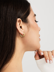 Серьги-кольца Famo модель SER-12848_02 Фото