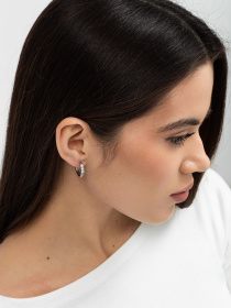 Серьги-кольца Famo модель SER-12903_01 Фото