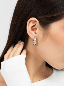 Серьги-кольца Famo модель SER-12873_01 Фото