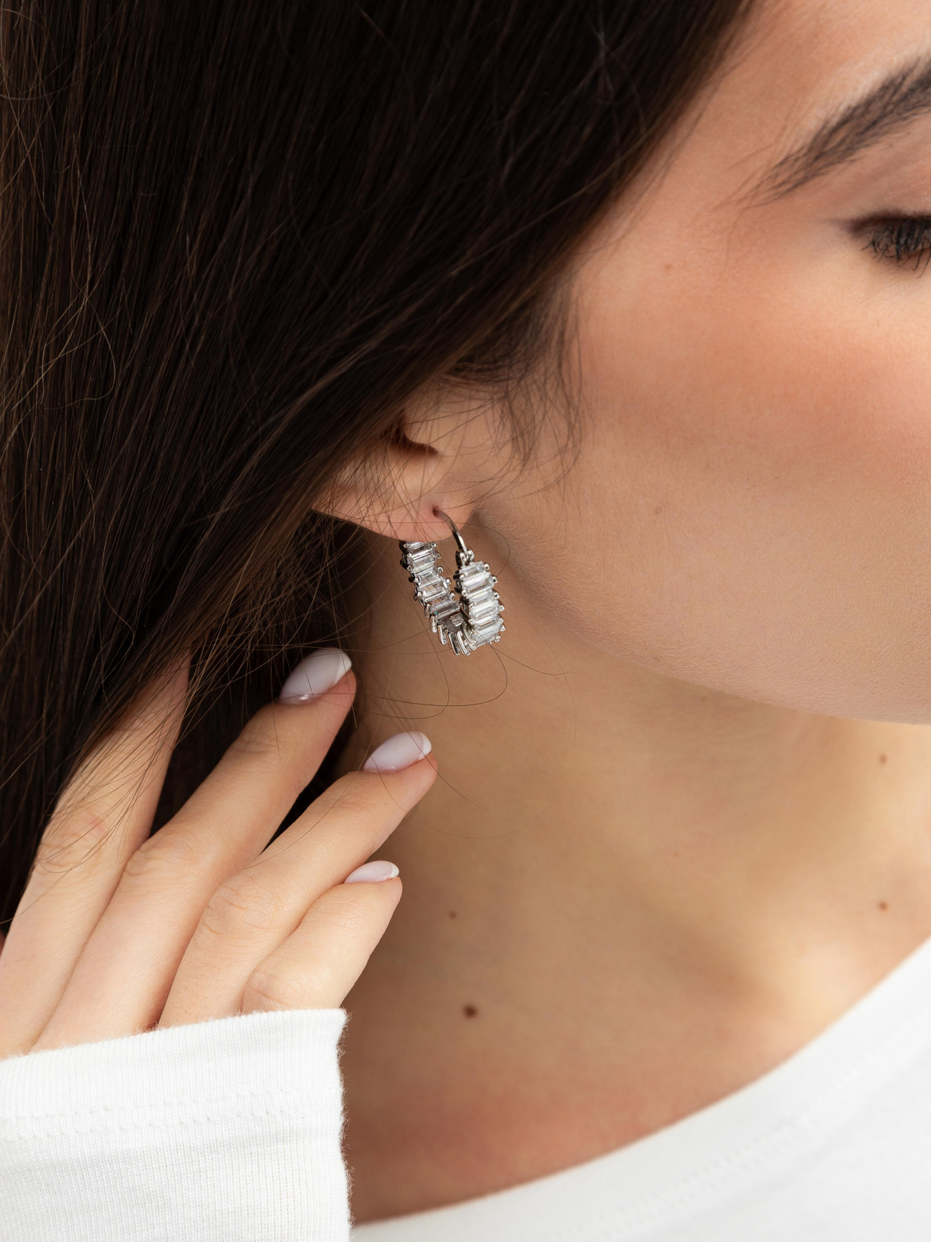 Серьги-кольца Famo модель SER-12882_01 Фото