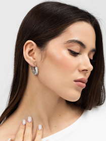 Серьги-кольца Famo модель SER-12882_01 Фото