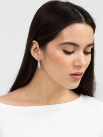 Серьги-кольца Famo модель SER-12882_01 Фото