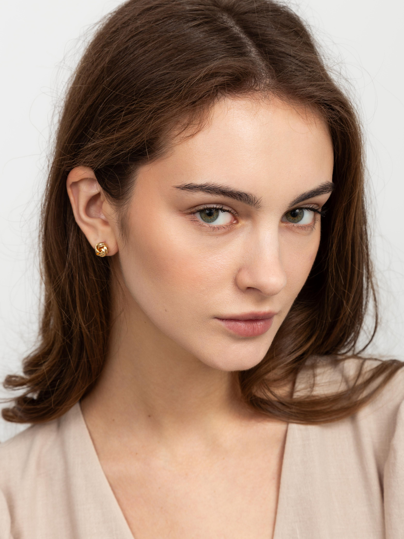 Серьги-гвоздики Famo модель SER-87_01 Фото