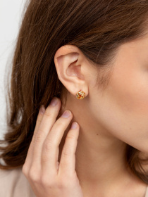 Серьги-гвоздики Famo модель SER-87_01 Фото