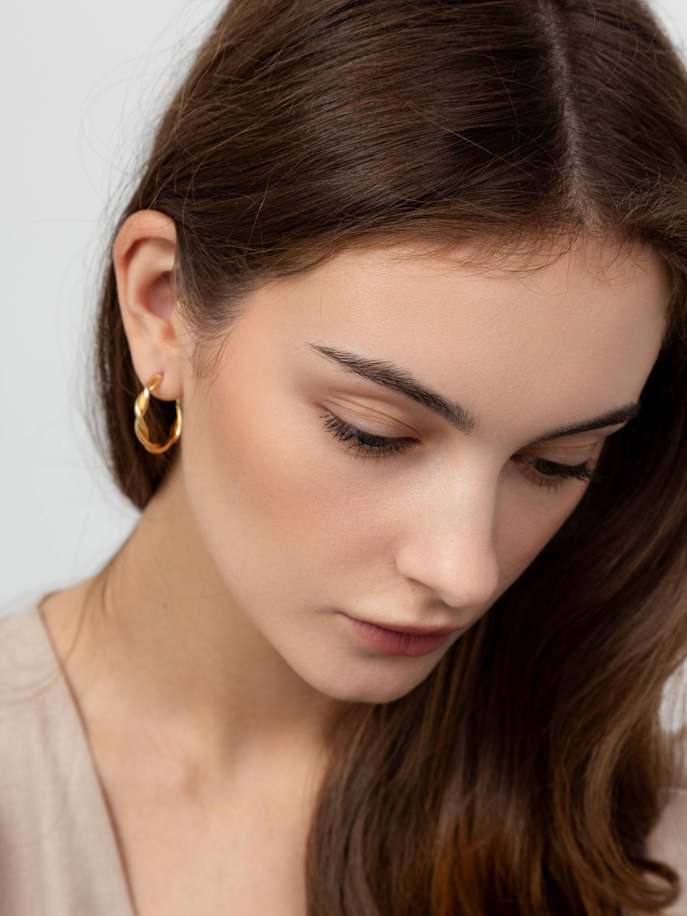 Серьги-кольца Famo модель SER-89_01 Фото