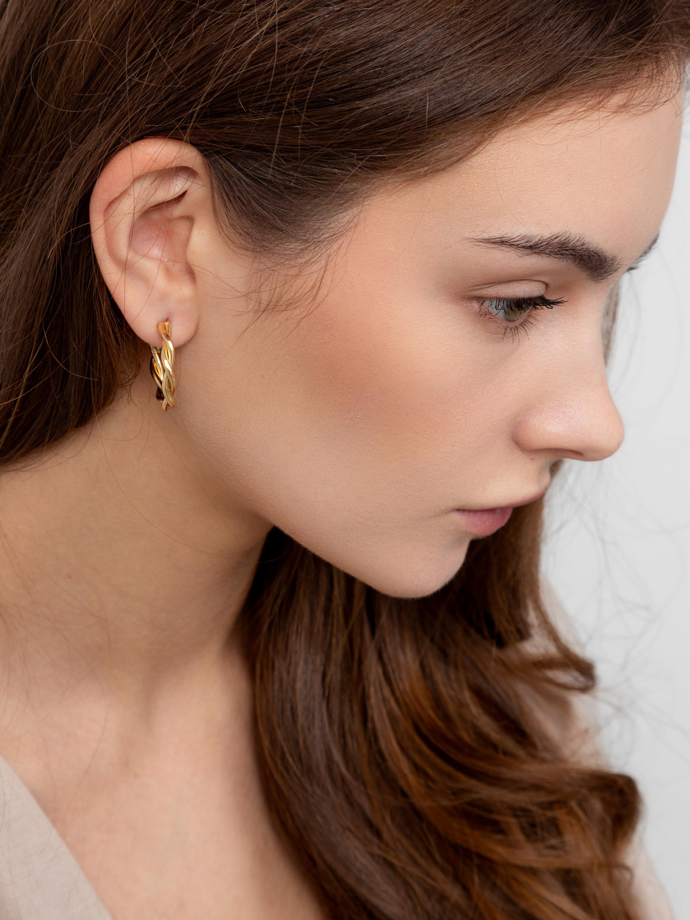 Серьги-кольца Famo модель SER-89_01 Фото