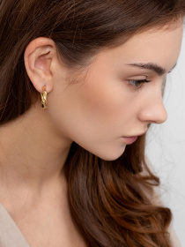 Серьги-кольца Famo модель SER-89_01 Фото