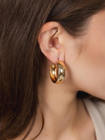 Серьги-кольца Famo модель SER-90_01 Фото