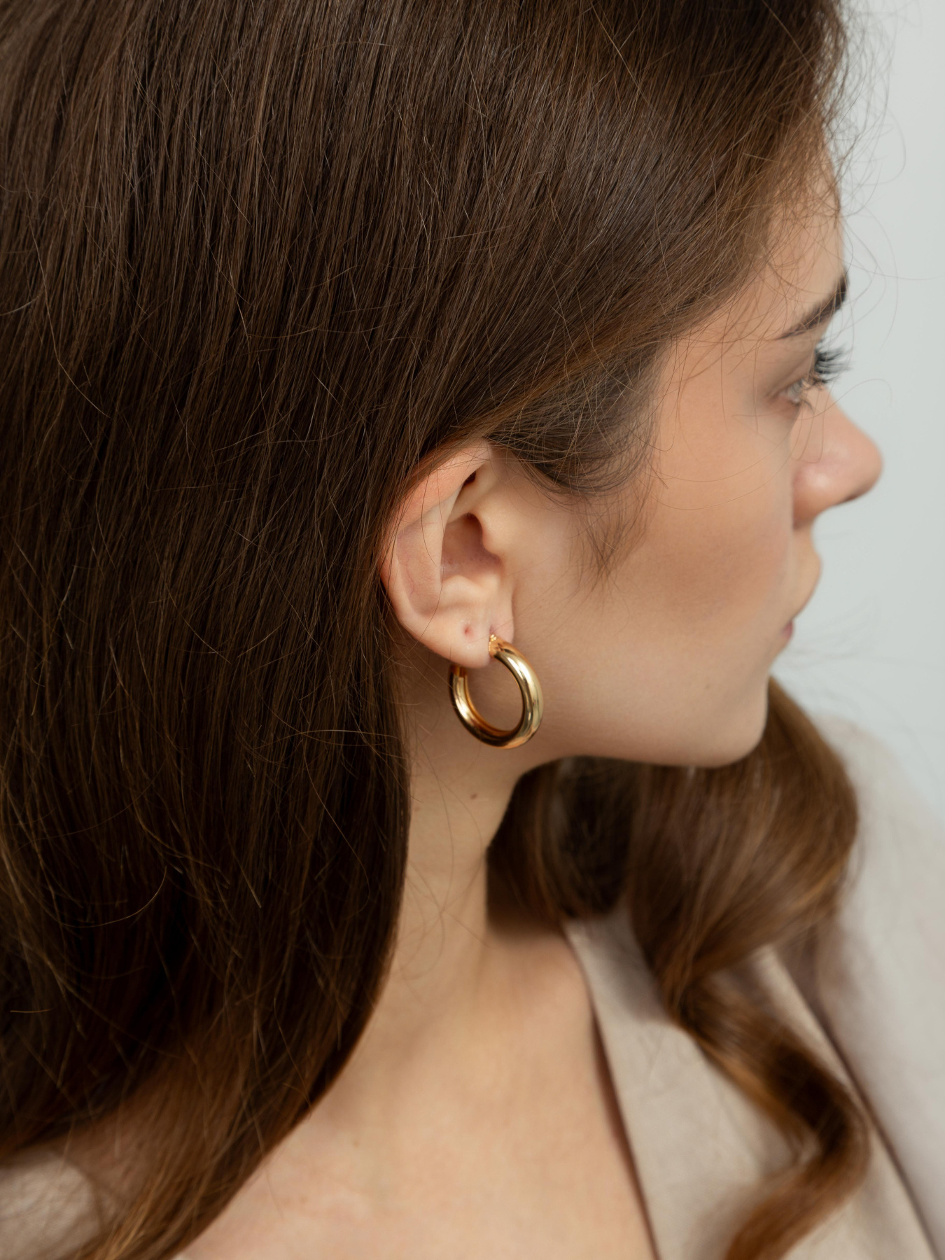 Серьги-кольца Famo модель SER-95_01 Фото