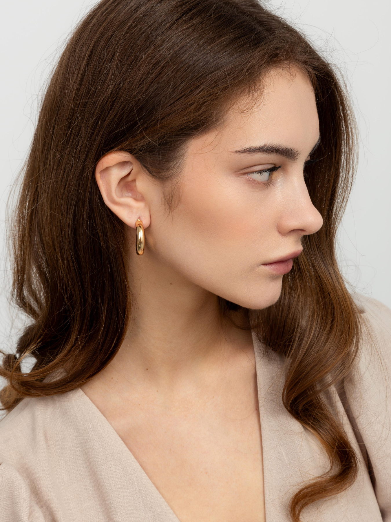 Серьги-кольца Famo модель SER-95_01 Фото