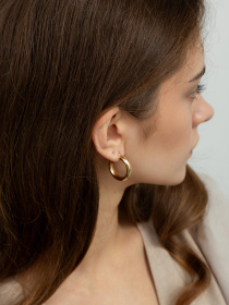 Серьги-кольца Famo модель SER-95_01 Фото