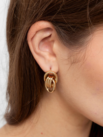 Серьги-кольца Famo модель SER-94_01 Фото