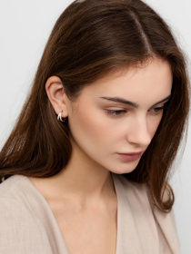 Серьги-кольца Famo модель SER-12858_01 Фото