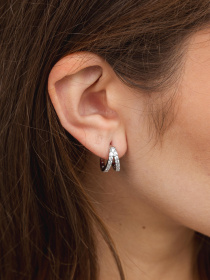 Серьги-кольца Famo модель SER-12858_02 Фото