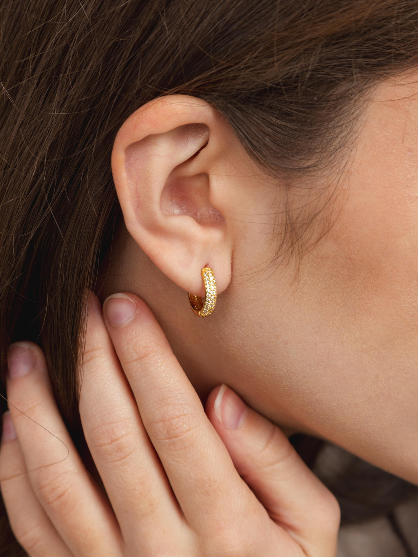 Серьги-кольца Famo модель SER-12967_02 Фото