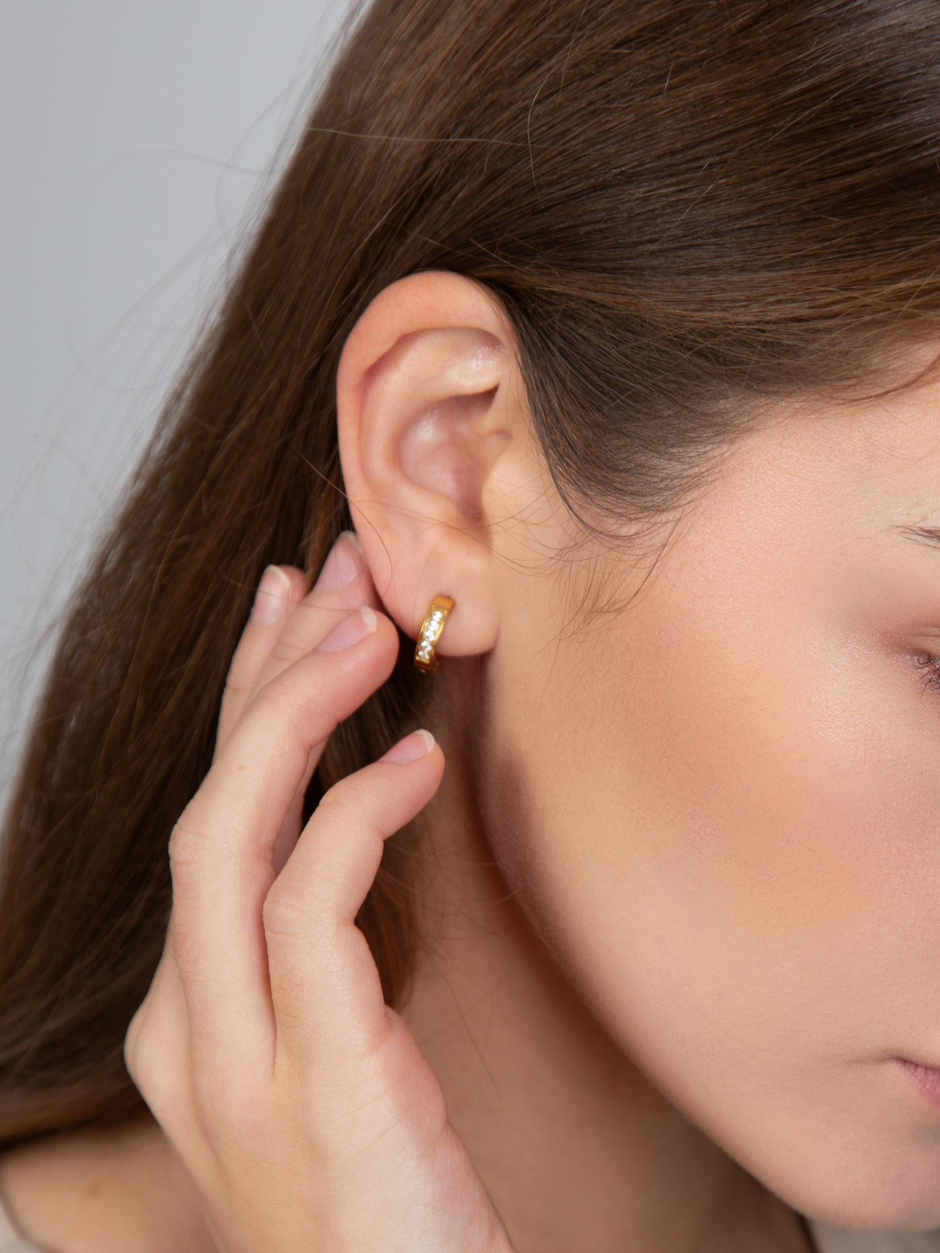 Серьги-кольца Famo модель SER-12675_02 Фото