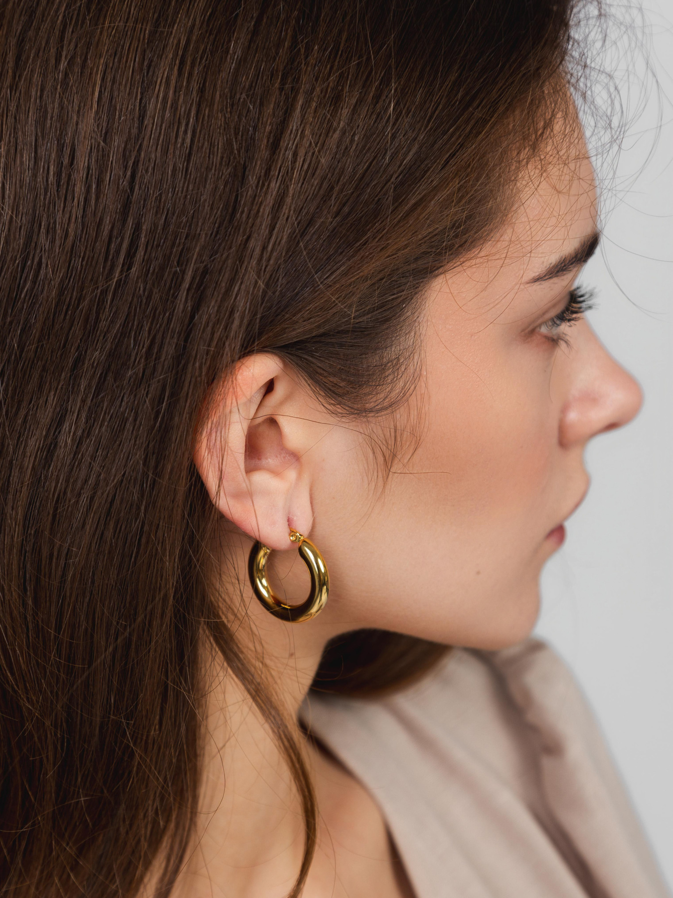 Серьги-кольца Famo модель SER-13058_02 Фото