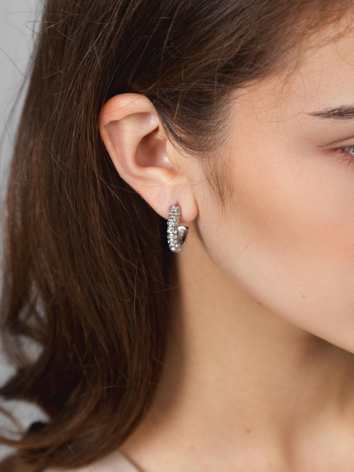 Серьги-кольца Famo модель SER-13123_01 Фото