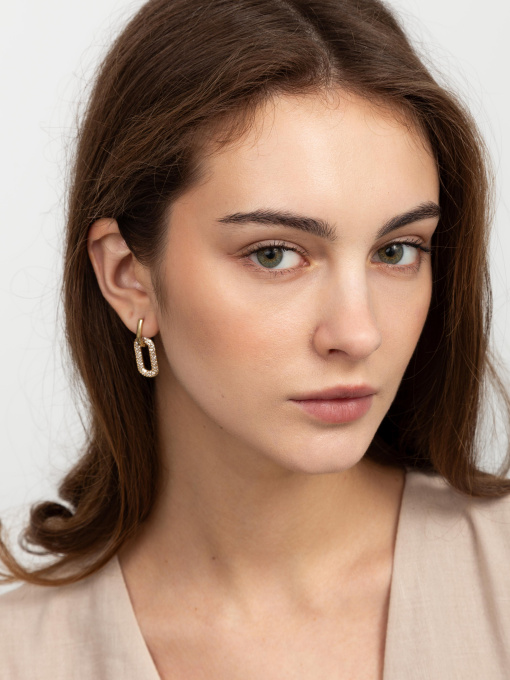 Серьги-подвески Famo модель SER-12864_01 Фото