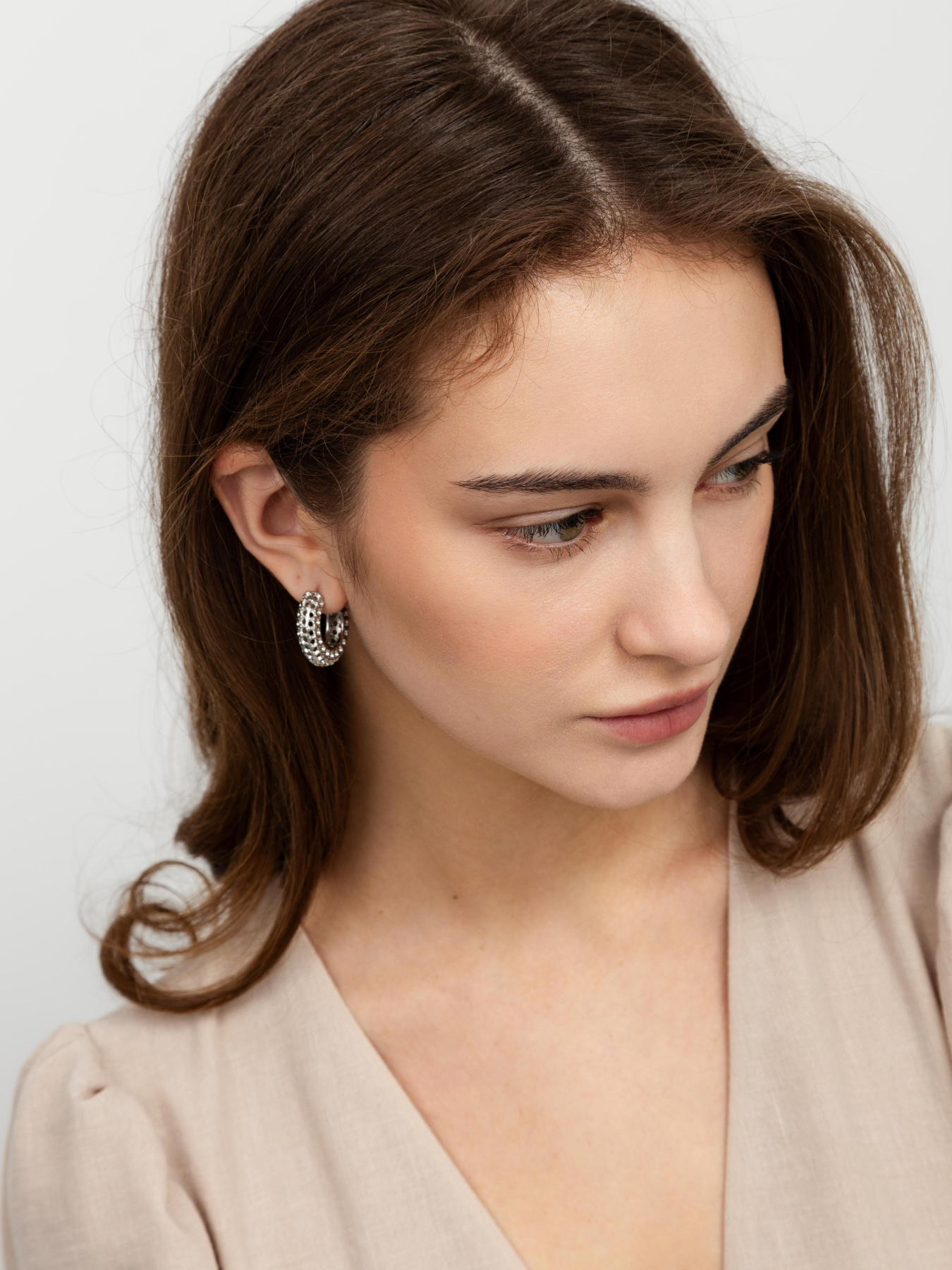 Серьги-кольца Famo модель SER-13103_01 Фото