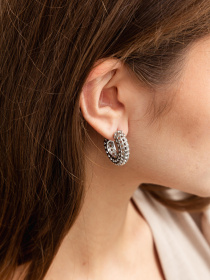 Серьги-кольца Famo модель SER-13103_01 Фото