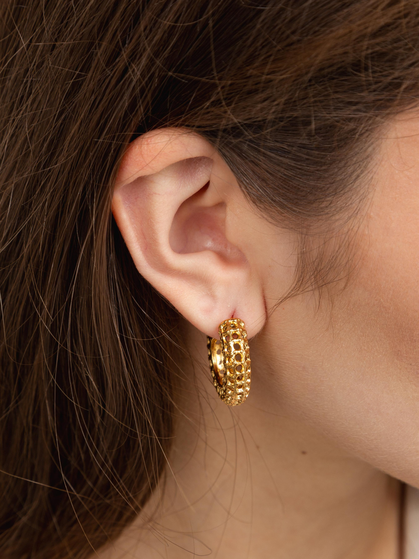 Серьги-кольца Famo модель SER-13103_02 Фото