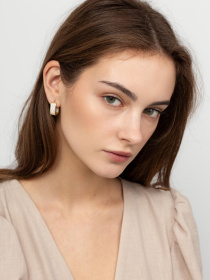 Серьги-кольца Famo модель SER-12899_01 Фото